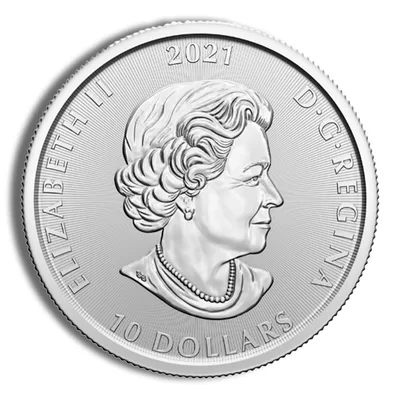 2021 2 oz Canada Silver Werewolf — reverse view