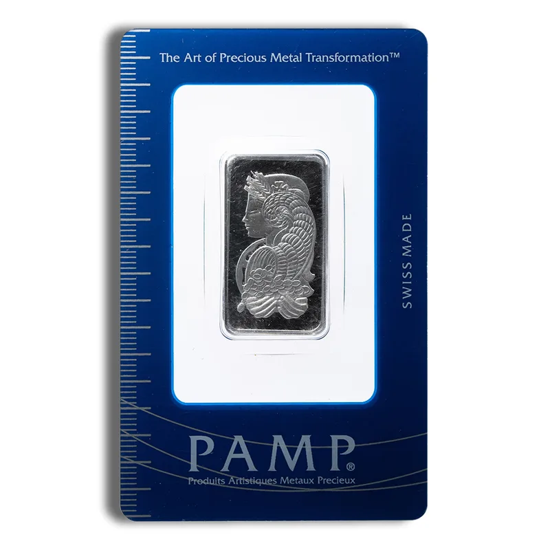 20 gram Platinum Bar - Brand Varies (Carded) — Platinum bullion from Standard Bullion