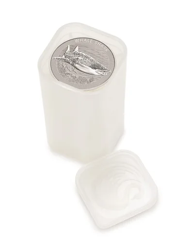 2023 1.5 oz Australian Whale Shark Silver Coin — detail view