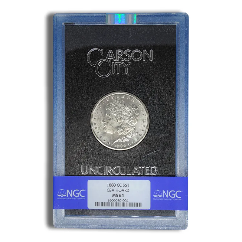 1880-CC GSA Morgan Dollar - NGC MS64 — Silver bullion from Standard Bullion