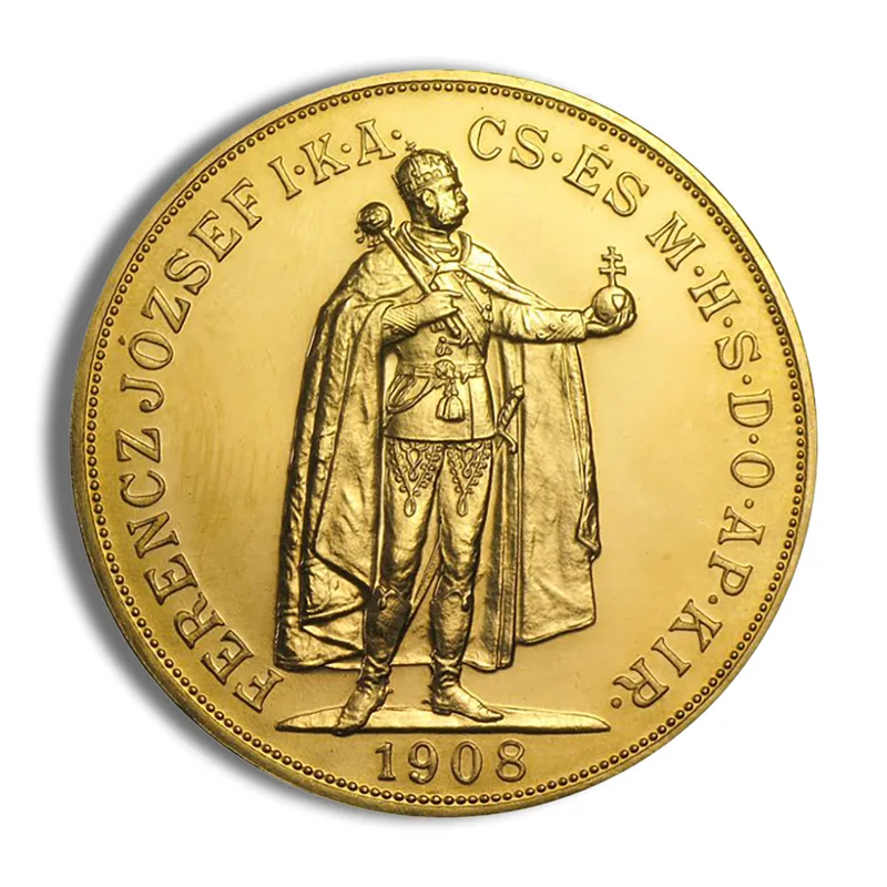 Hungary 100 Korona Gold Coin — Gold bullion from Standard Bullion