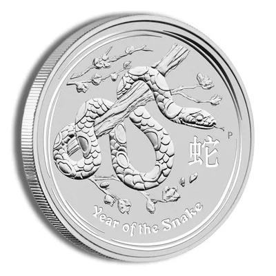 2013 Kilo Australia Silver Lunar Snake BU - Series II — packaging view