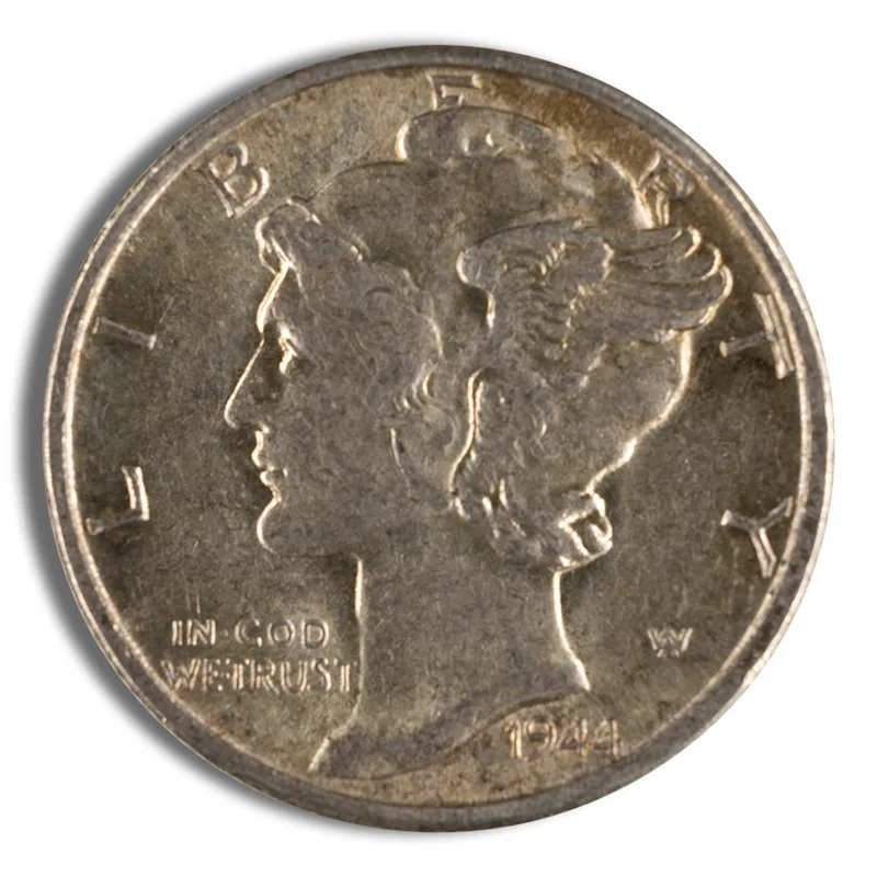 <body> FV 90% Silver Mercury Dimes - AU — Silver bullion from Standard Bullion