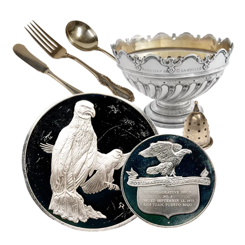 Sterling Silver - Flatware / Private Mint / Holloware (Marked .925) — Silver bullion from Standard Bullion