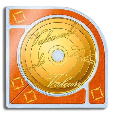 1 oz Gold Round - Valcambi Armillary — reverse view