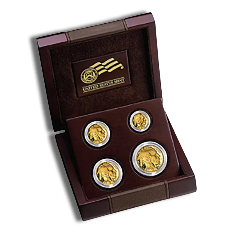 2008-W Proof Gold Buffalo Four Coin Set  (w/Box & COA) — Gold bullion from Standard Bullion