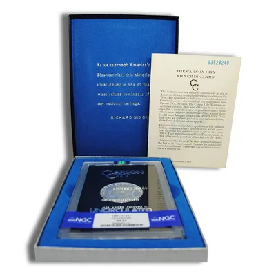 1883-CC GSA Morgan Dollar - NGC MS64 — packaging view