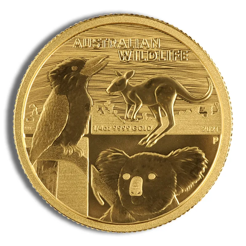1/4 oz Australia Wildlife Gold Coin — Gold bullion from Standard Bullion