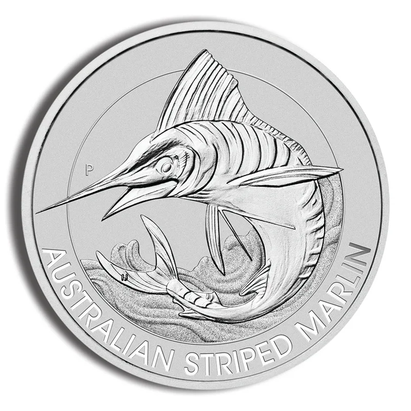 2020 1.5 oz Australian Striped Marlin Silver Coin — Silver bullion from Standard Bullion