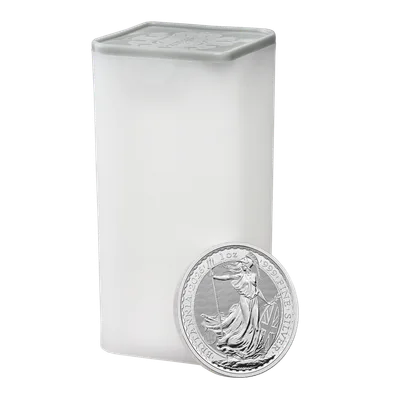 2026 1 oz Great Britain Silver Britannia — packaging view
