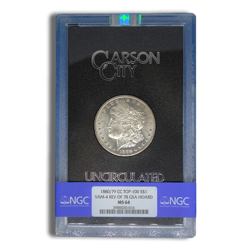 1880/79-CC Rev 78 GSA Morgan Dollar - NGC MS64 — Silver bullion from Standard Bullion