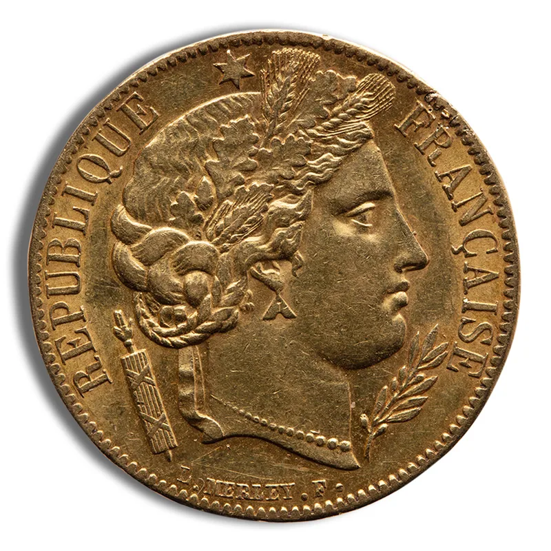 France Gold 20 Francs - Ceres (1849-1851) — Gold bullion from Standard Bullion