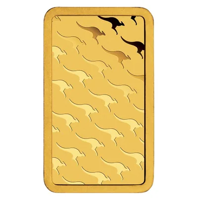 100 gram Gold Bar - Perth Mint (Carded) — packaging view