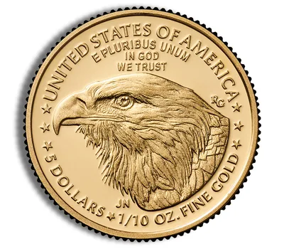 2024-W 1/10 oz Proof Gold Eagle $5 - Box & COA — packaging view