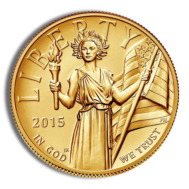 2015-W Liberty High Relief Gold Coin (w/Box & COA) — Gold bullion from Standard Bullion