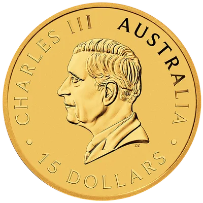 2026 1/10 oz Australian Kangaroo Gold Coin — reverse view