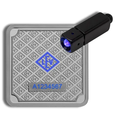 30 x 10 gram Silver Geiger Bar Box — packaging view