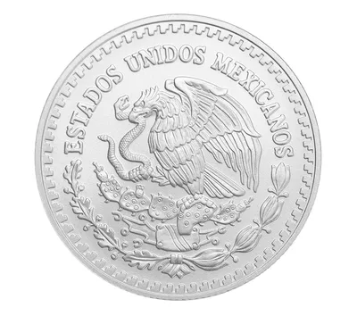 2024 1/4 oz Silver Mexican Libertad - BU — reverse view