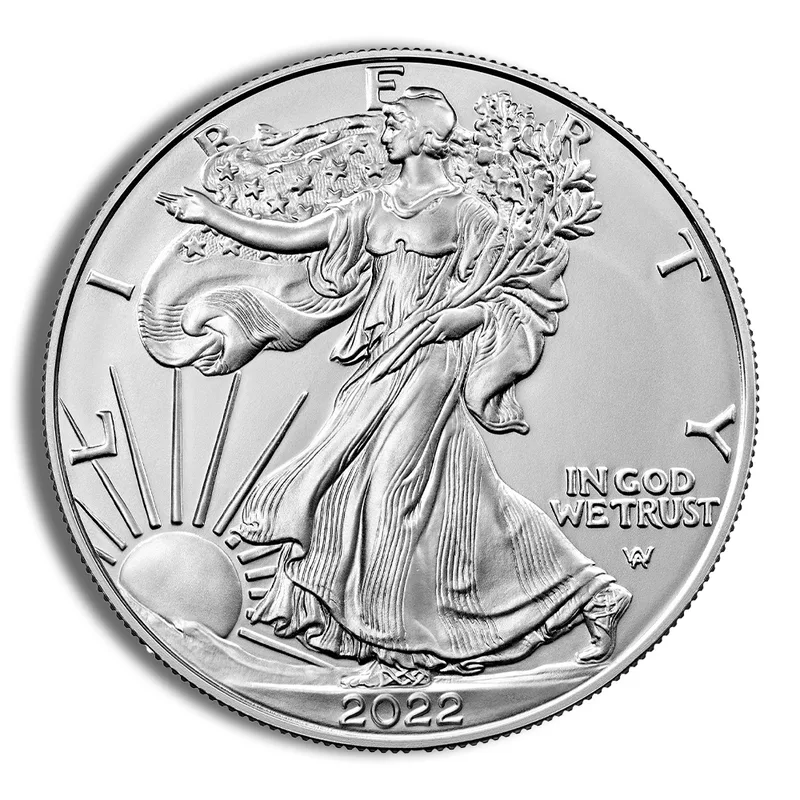 2022 Silver American Eagle - BU — Silver bullion from Standard Bullion