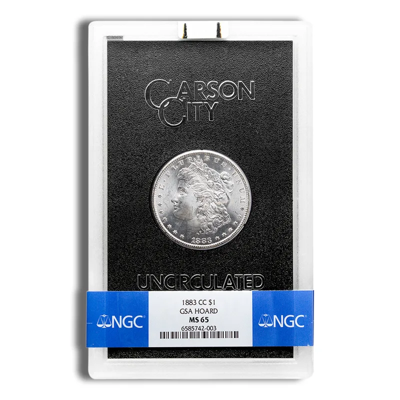 1883-CC GSA Morgan Dollar - NGC MS65 — Silver bullion from Standard Bullion