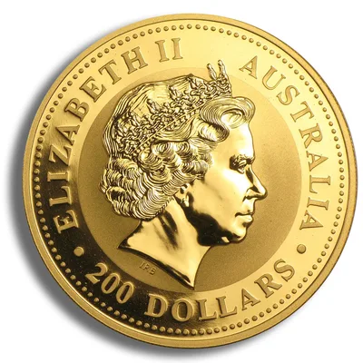 2006 2 oz Australia Gold Nugget - BU — reverse view