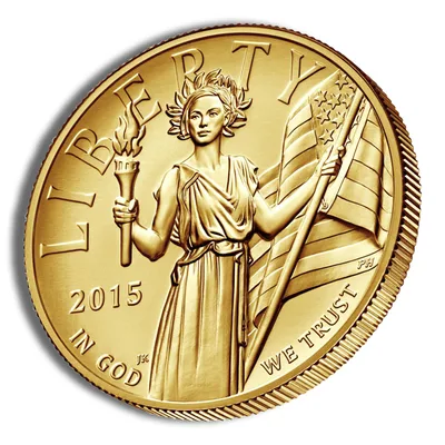 2015-W Liberty High Relief Gold Coin PCGS MS70 — packaging view