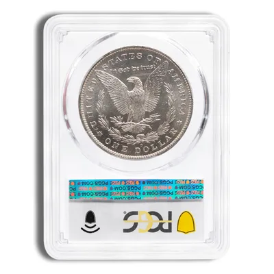 Pre-1921 Morgan Dollar - PCGS MS60-MS62 — reverse view