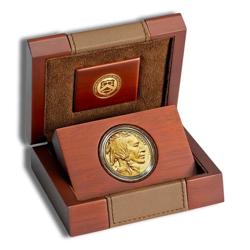 2019-W 1 oz Proof Gold Buffalo (w/Box & COA) — Gold bullion from Standard Bullion