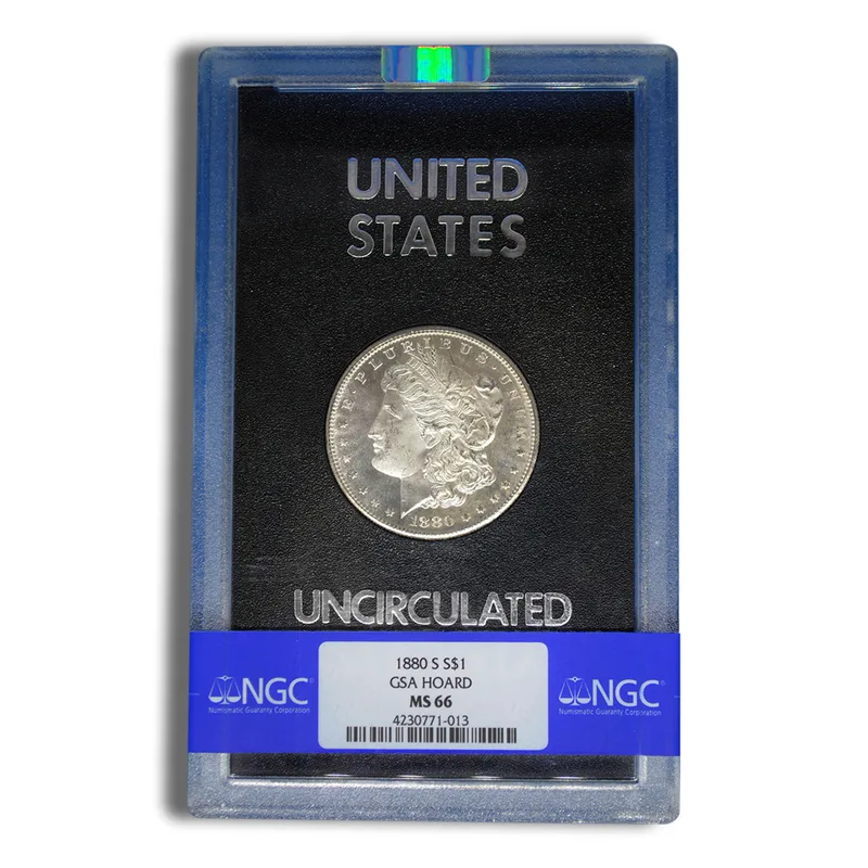 1880-CC GSA Morgan Dollar - NGC MS66 — Silver bullion from Standard Bullion