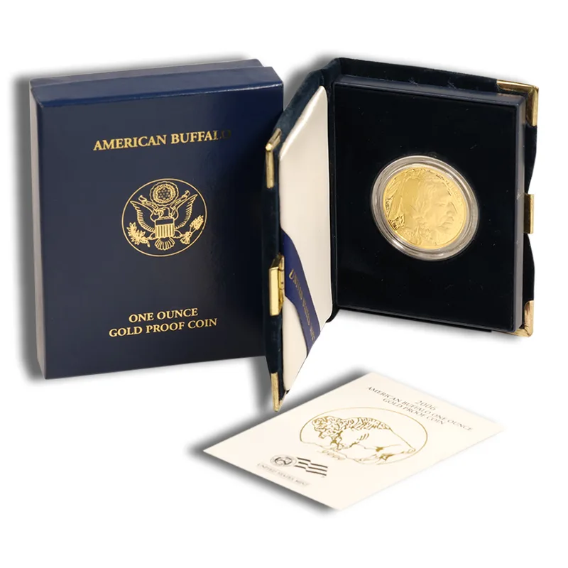2006-W 1 oz Proof Gold Buffalo (w/Box & COA) — Gold bullion from Standard Bullion