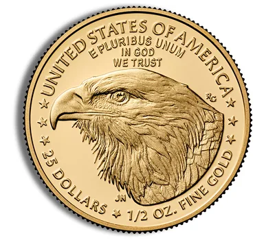2024-W 1/2 oz Proof Gold Eagle $25 - Box & COA — packaging view