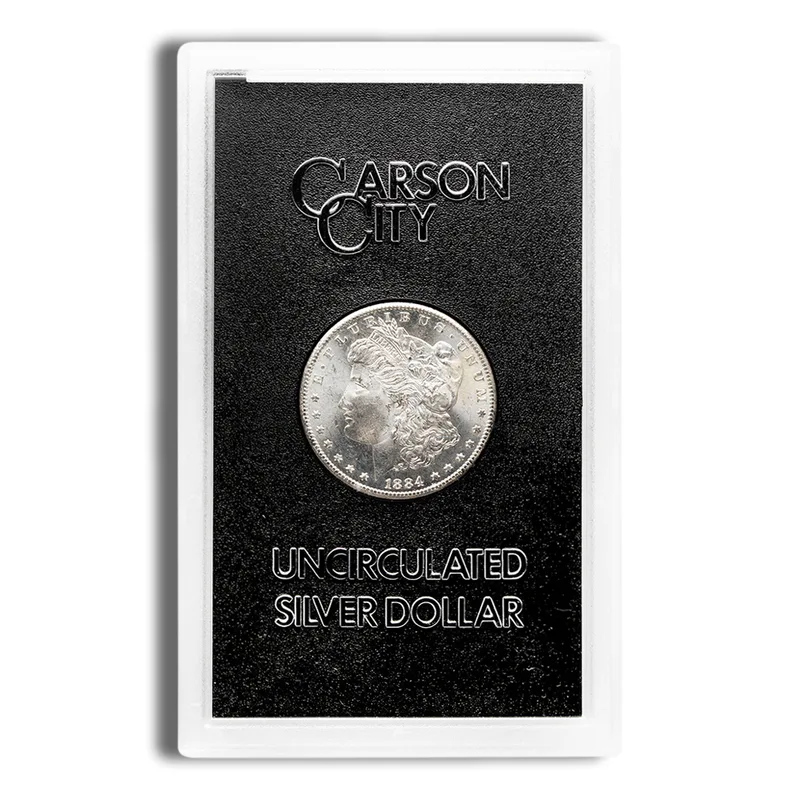 1884-CC GSA Morgan Dollar w/Box & COA — Silver bullion from Standard Bullion