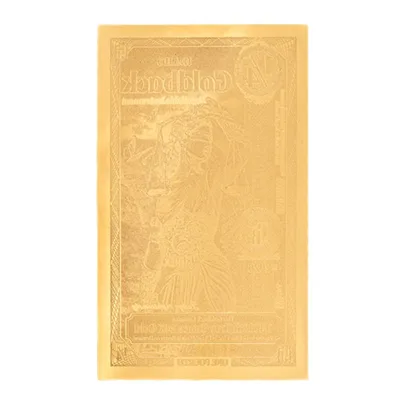 Idaho 1/4 Goldback — reverse view
