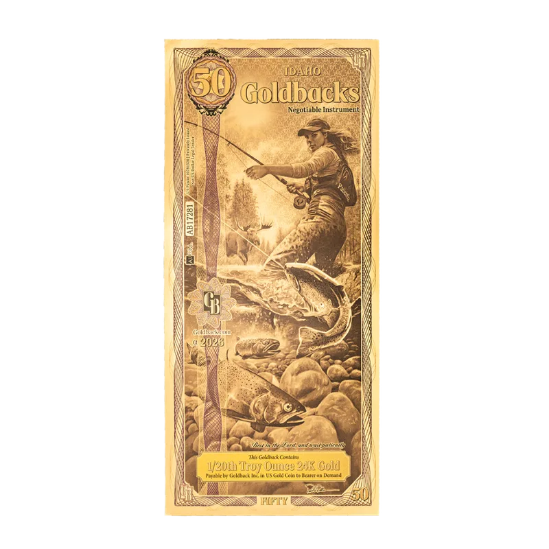 Idaho 50 Goldback — Gold bullion from Standard Bullion