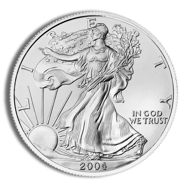 2004 Silver American Eagle - BU — Silver bullion from Standard Bullion