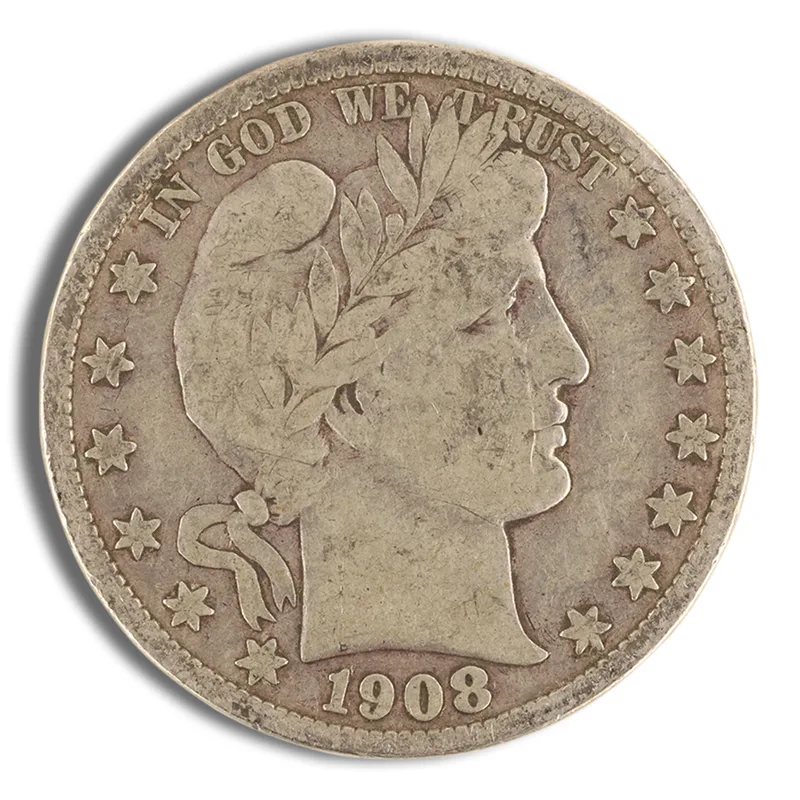 <body> FV 90% Silver Barber Half Dollars - VF — Silver bullion from Standard Bullion