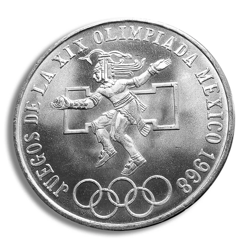 Mexico 25 Pesos Olympic - 1968 — Silver bullion from Standard Bullion