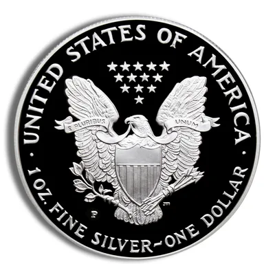 2000-P Proof Silver Eagle with Box & COA — packaging view
