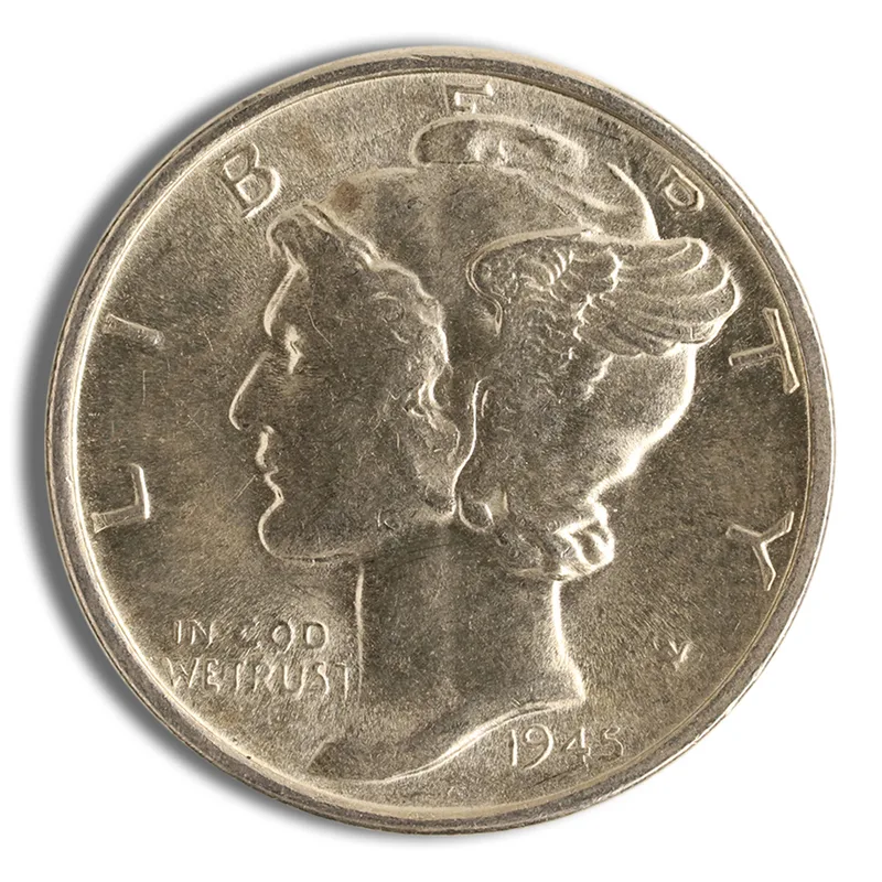 <body> FV 90% Silver Mercury Dimes - BU — Silver bullion from Standard Bullion
