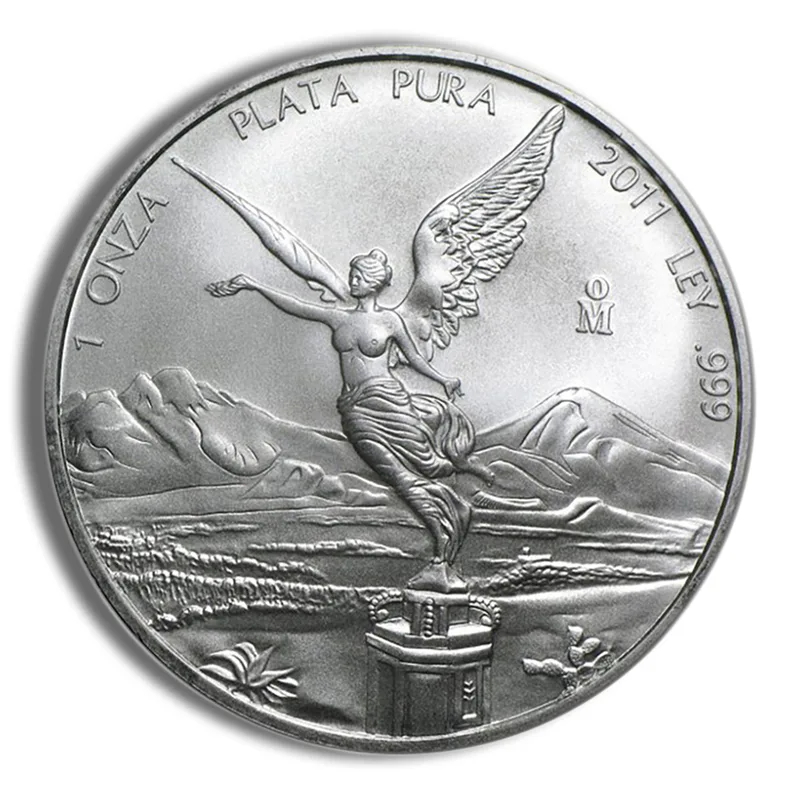 2011 1 oz Silver Mexican Libertad - BU — Silver bullion from Standard Bullion