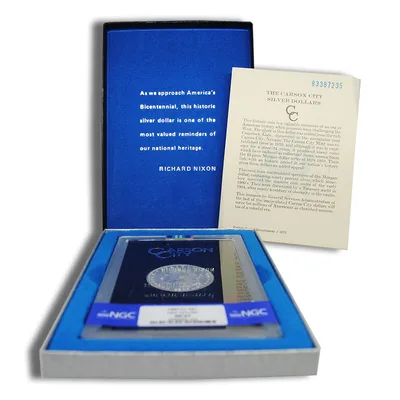 1883-CC GSA Morgan Dollar - NGC MS63 — packaging view