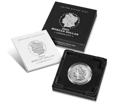 2021-CC Morgan Dollar w/Box & COA — packaging view
