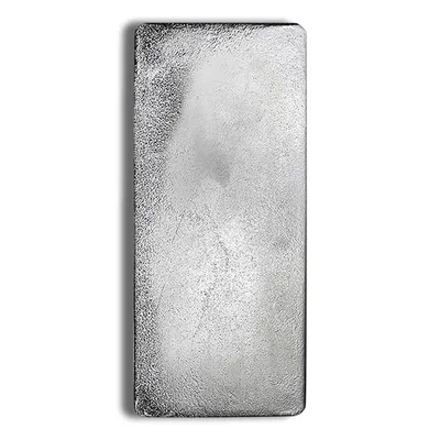 100 oz Silver Bar - Royal Canadian Mint - RCM — reverse view
