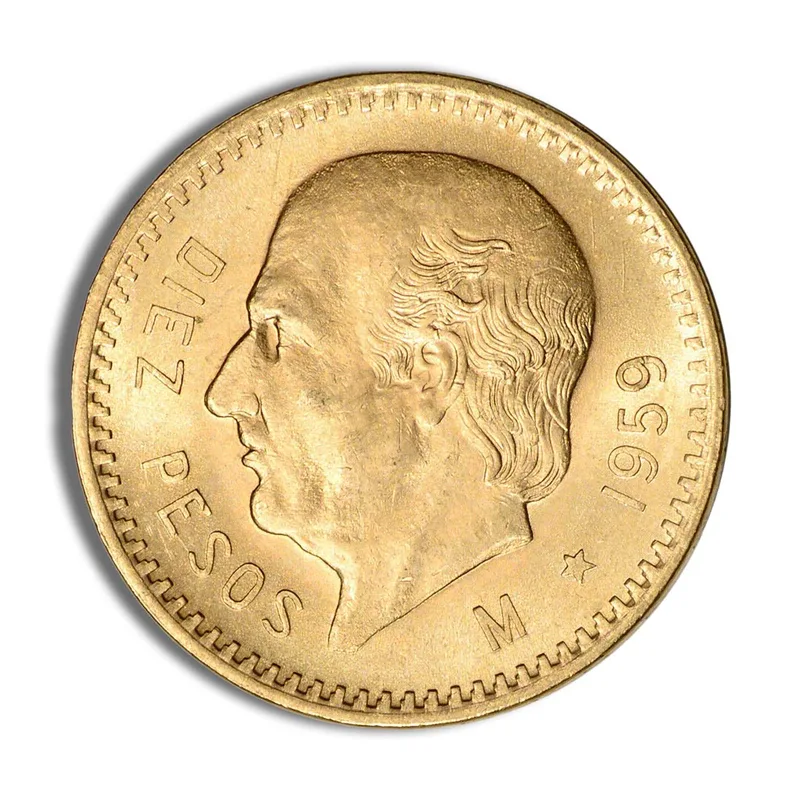 Mexico Gold 10 Peso — Gold bullion from Standard Bullion