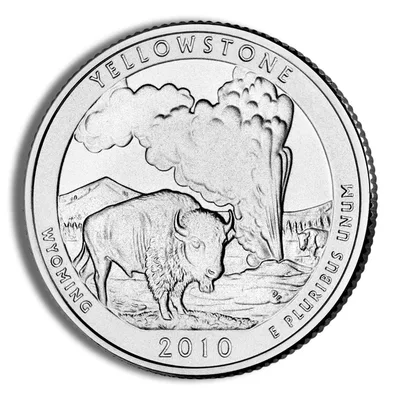 2010-P 5 oz ATB Yellowstone Silver Coin NGC SP70 — packaging view