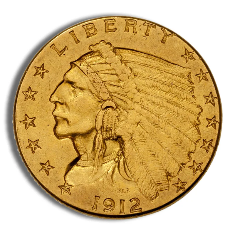 $2.5 Gold Indian Quarter Eagle - AU — Gold bullion from Standard Bullion