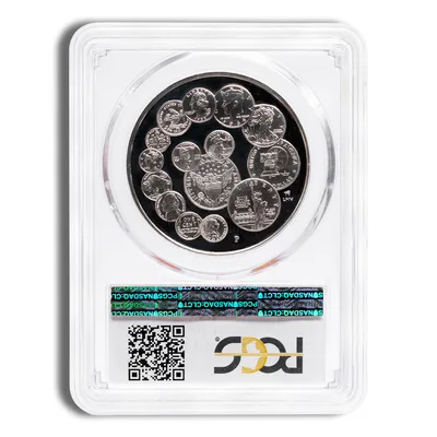 1993-P Bicentennial Silver Medal PCGS PR69 — reverse view