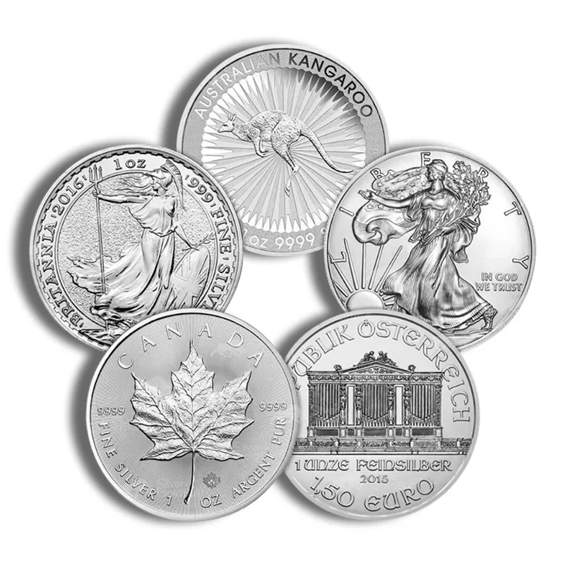 1 oz Silver Coin - Impaired Sovereign Mint (.999+) — Silver bullion from Standard Bullion