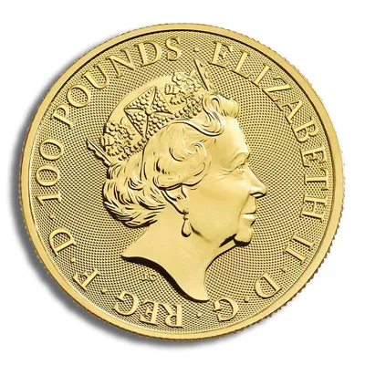 1 oz Great Britain Gold Standard Coin (Year Varies) — packaging view