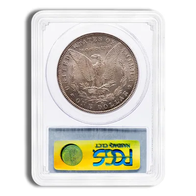 Peace Dollar - PCGS MS64 (Toned) — reverse view